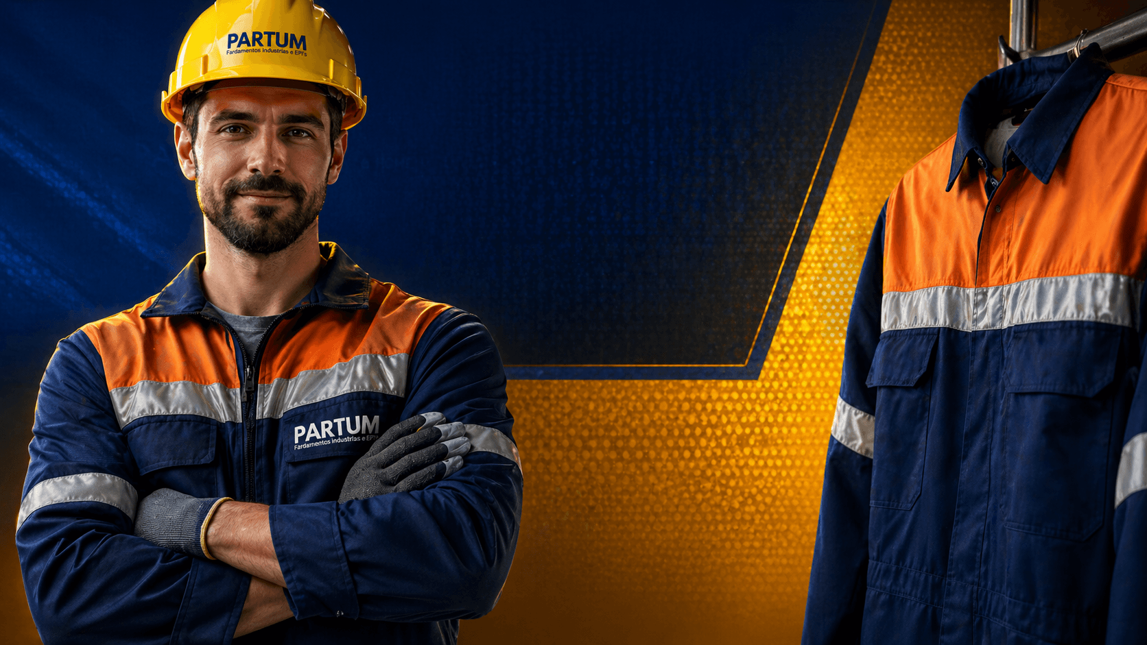 Trabalhadores com EPIs