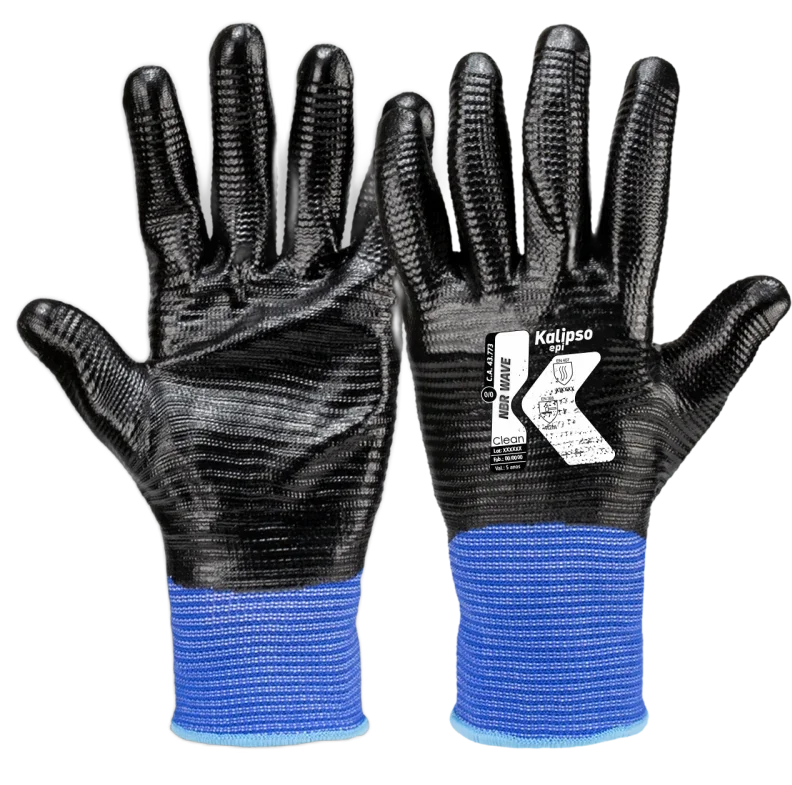 Luva NBR Wave pro tam. M CA 44041 Kalipso