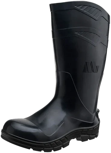 Bota pvc preta bico aco 100AWORKF-CA-PR-A-PA n.45/46 CA 40793 Marluvas