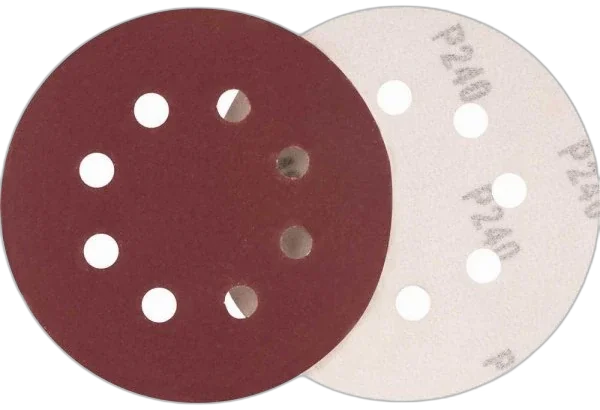Disco lixa c velcro 4.1/2" G.240 LRV355 Vonder