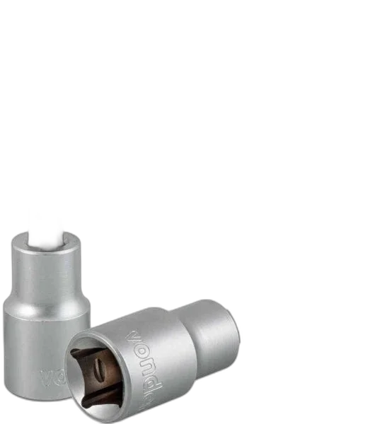 Soquete hexabular enc. 1/2" longo T40 Vonder