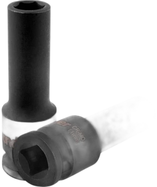 Soquete sextavado longo impacto 11 mm enc. 1/2" Vonder