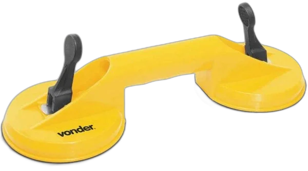 Ventosa dupla 118mm plastica Vonder