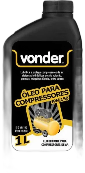 Oleo p compressores AW150 1L Vonder