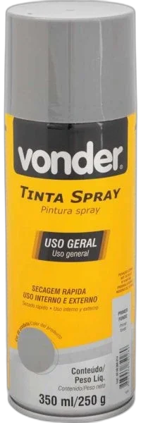 Primer fundo spray uso geral 350ml Vonder