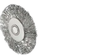 Escova circular 4.1/2" haste 1/4" ac Vonder