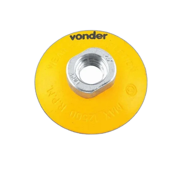 Escova circular conica 4.1/2" M14 ondu. ac Vonder