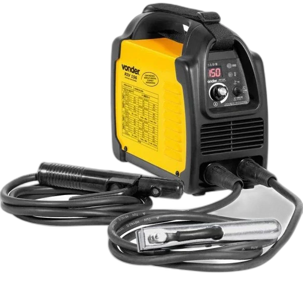 Inversor de solda eletrodo e TIG 150 A RIV 156 monofásico 127 V~ - 220 V~ Vonder
