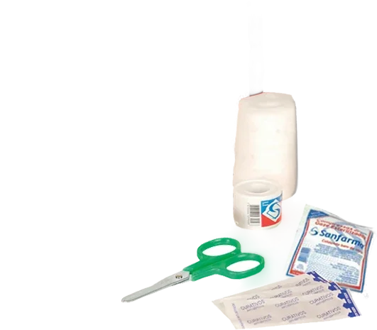 Kit de primeiros socorros Plastcor