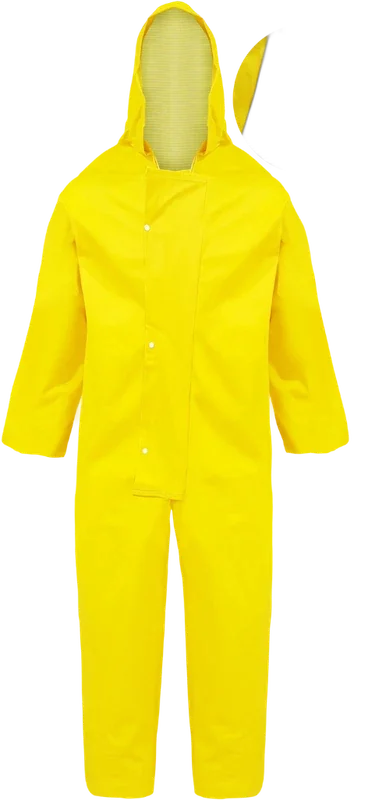 Macacao de pvc forrado tam. G CA 34343 Plastcor