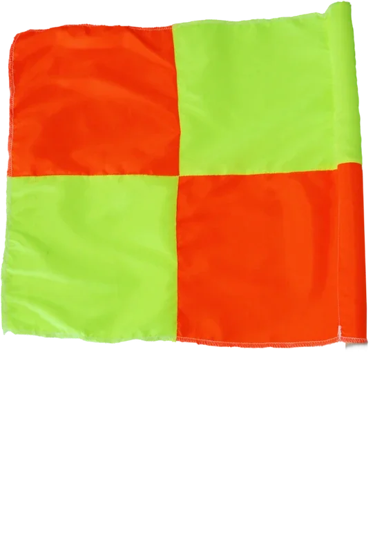 Bandeirola laranja 30cm X 35cm Plastcor