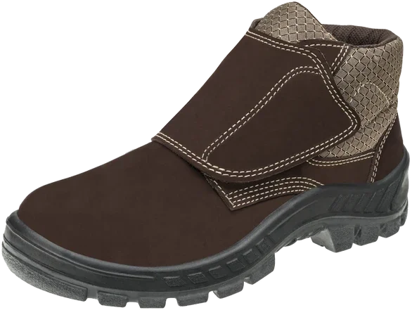 Bota nobuck marrom c velcro 50B26CBVELBP n.36 CA 43273 Marluvas