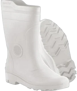 Bota pvc branca n 44/45 cano md s/f C.A 43107 Vonder