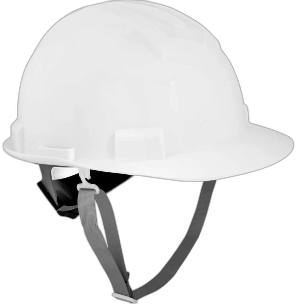 Capacete branco c carn. tecido catraca CA 14712 Vonder Plus