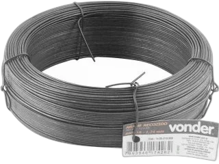 Arame recozido BWG 18 01KG Vonder