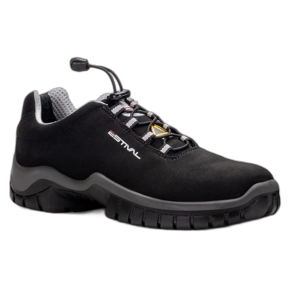 Sapato energy microfibra reno preto/cinza EN10021S2-001 n.36 CA 44592 Estival