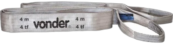Cinta para elevacao de cargas 7:1, 4,0 m, 4,0 tf, CE 440 Vonder