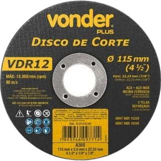 Disco corte 14"X3,2X25,4 VDR12 Vonder