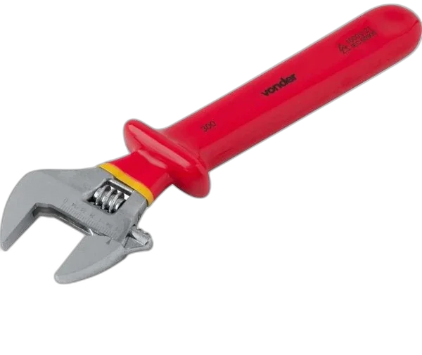 Chave ajustável, 12" isolada, 1.000 V, (IEC60900), Vonder