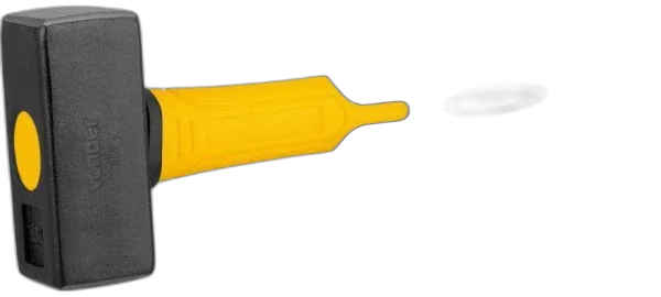 Marreta quadrada 3,0kg com cabo de fibra Vonder