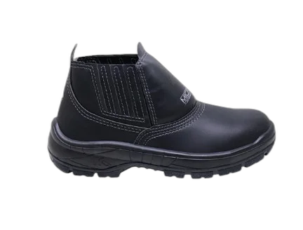 Bota elast. microfibra preta b. composite n.38 CA 40881 Kadesh